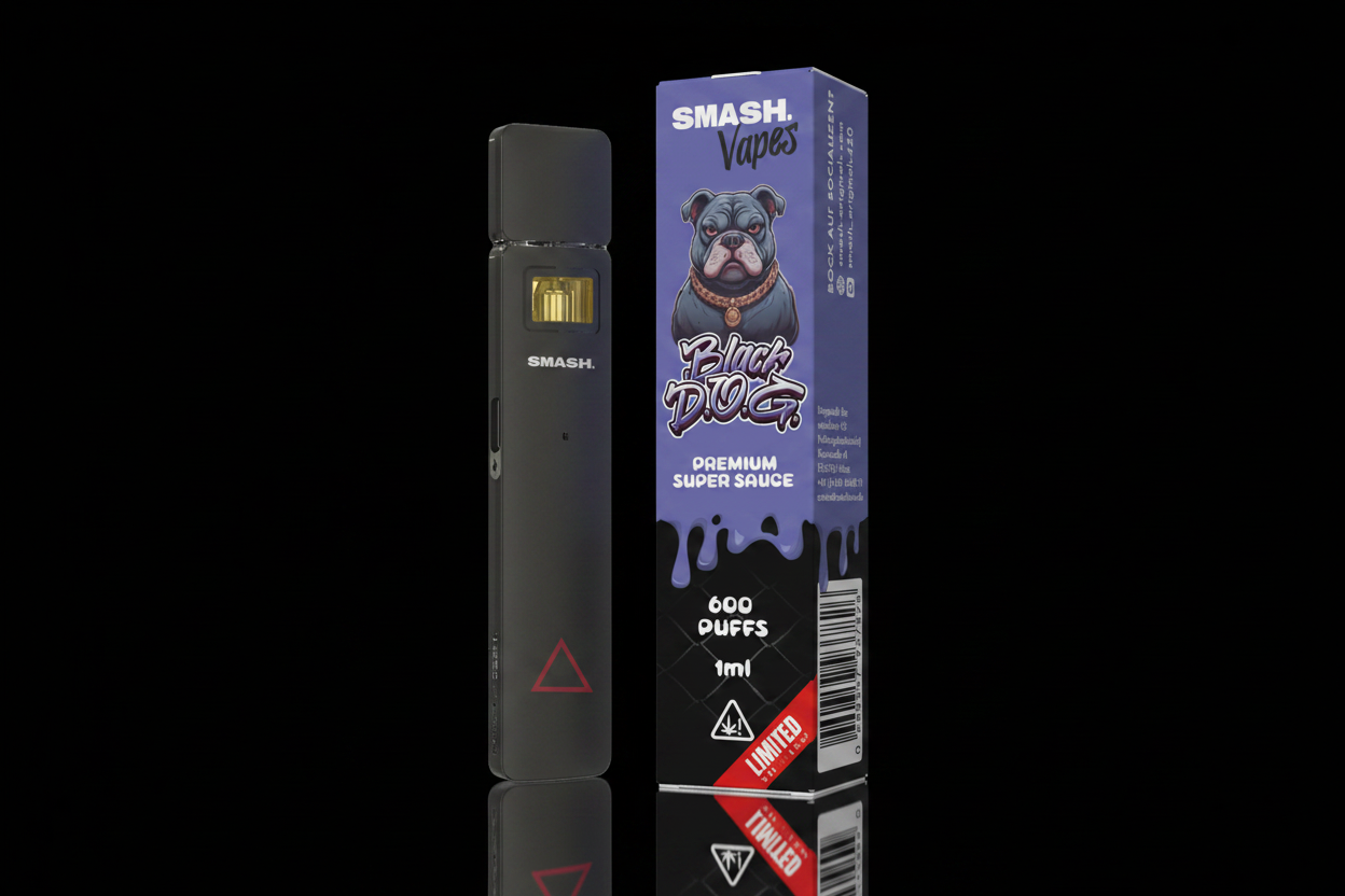 SMASH. Super Sauce Vape – Black D.O.G. (10er VE) – Limited Edition