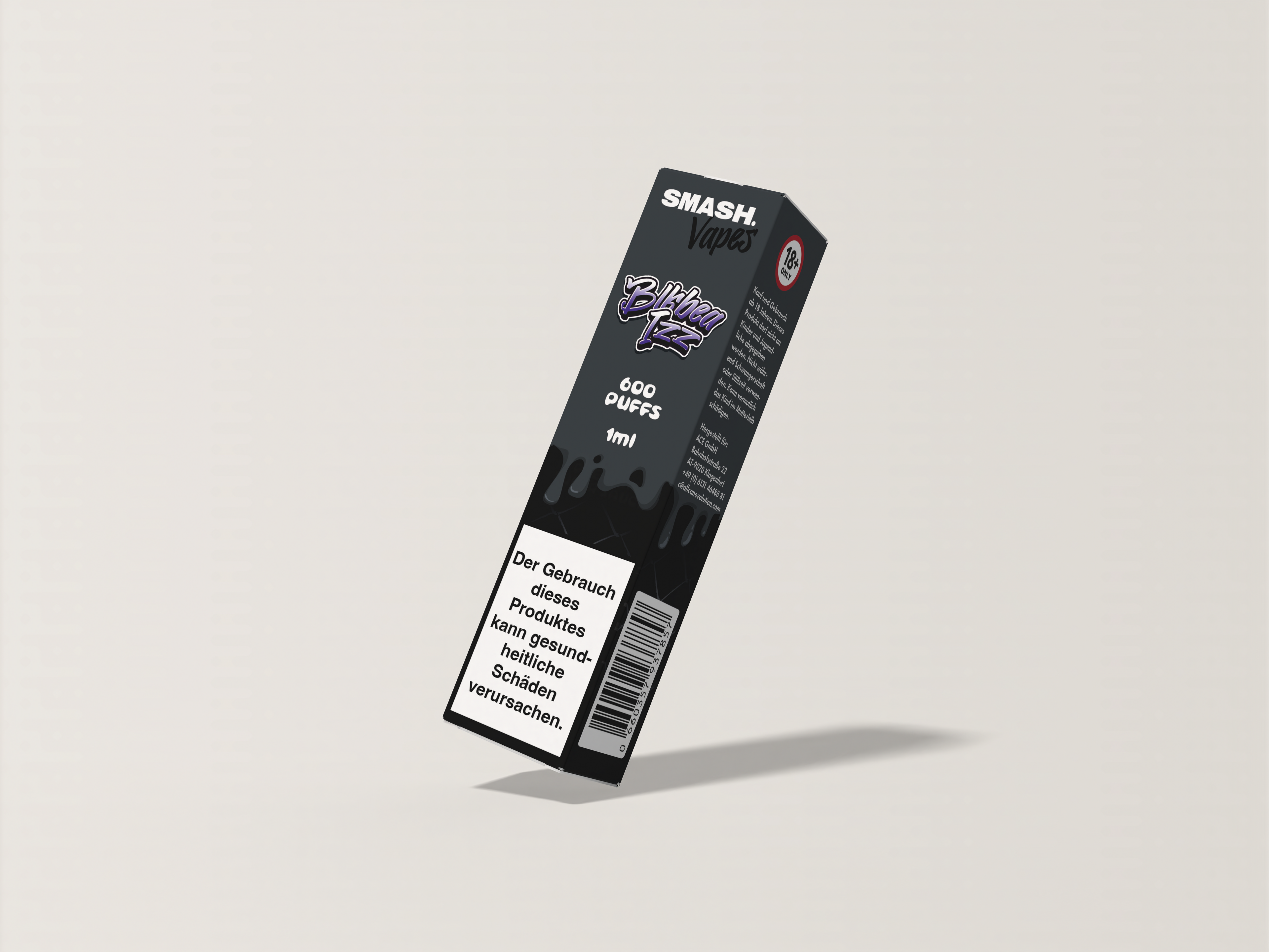 SMASH. Super Sauce Vape – Black Ice (10er VE)