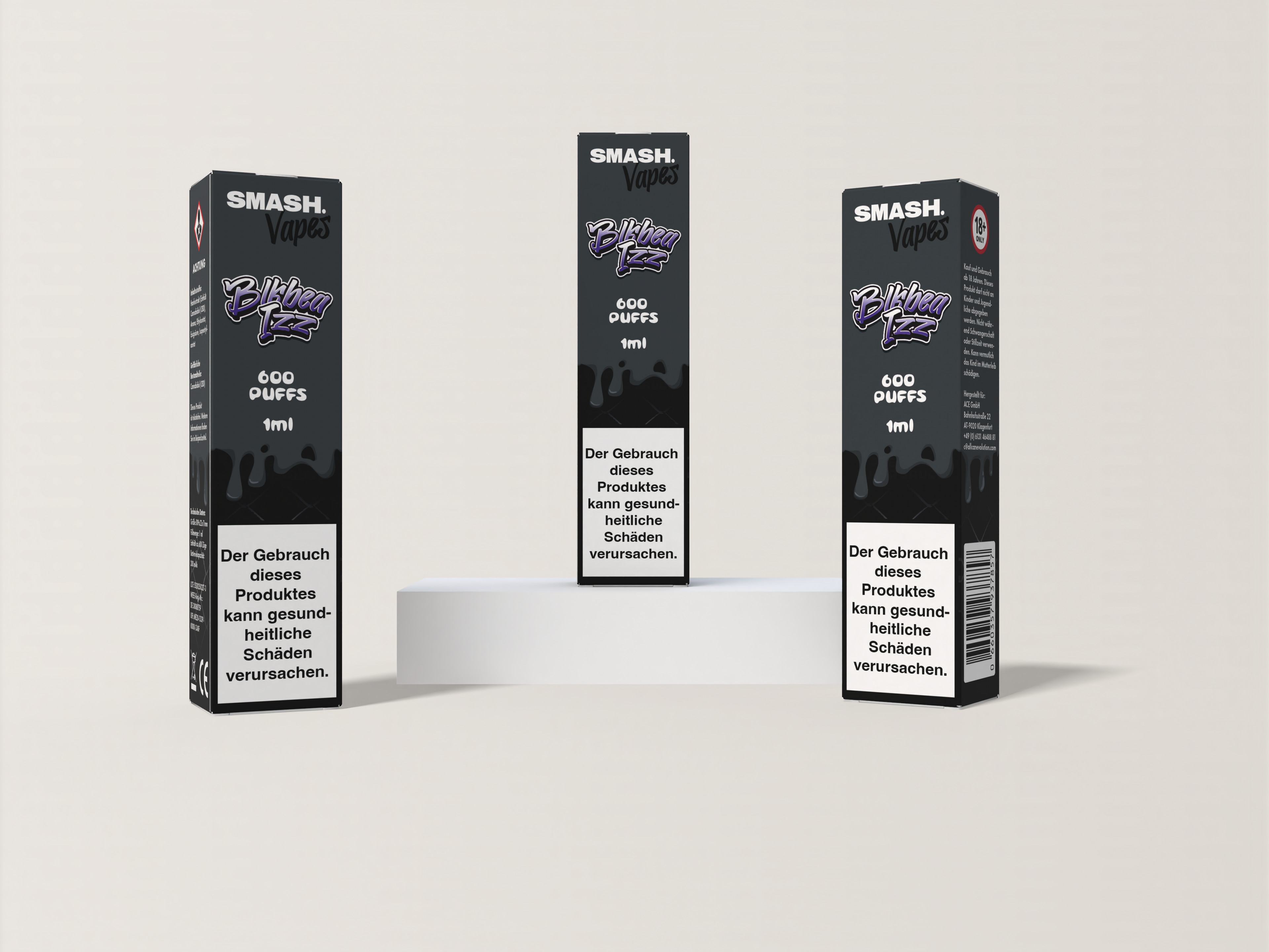 SMASH. Super Sauce Vape – Black Ice (10er VE)