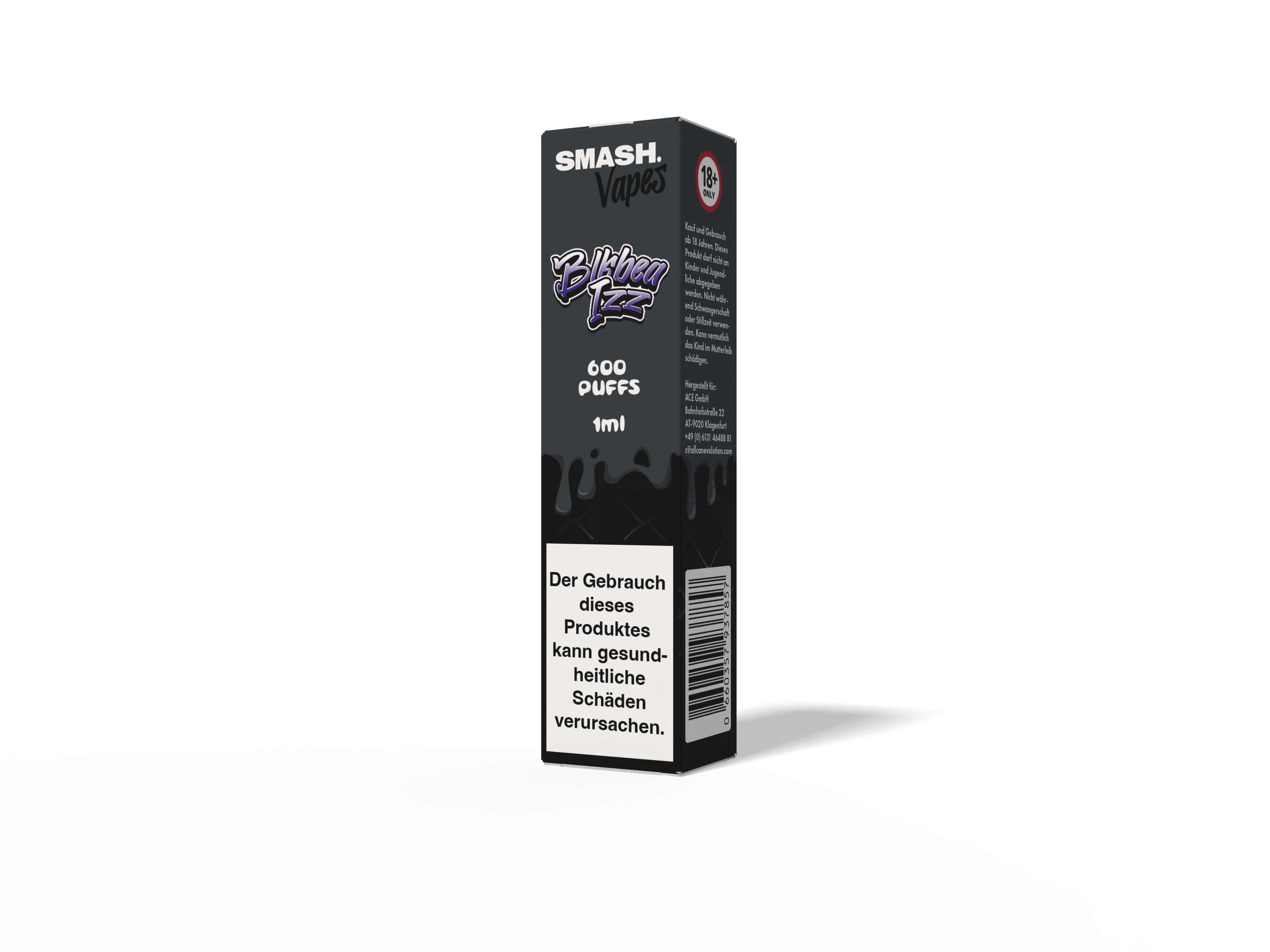 SMASH. Super Sauce Vape – Black Ice (10er VE)