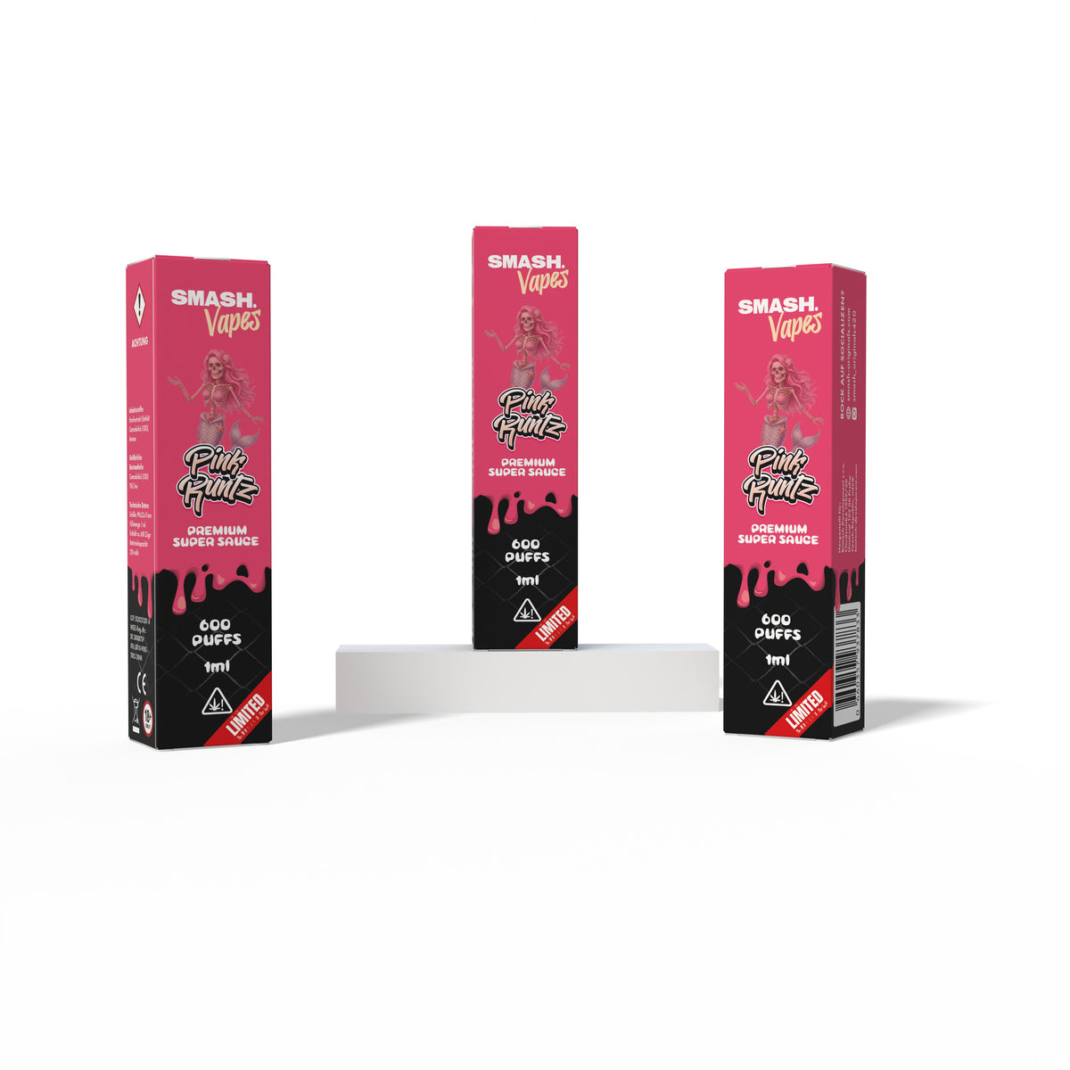 SMASH. Super Sauce Vape – Pink Runtz (10er VE)