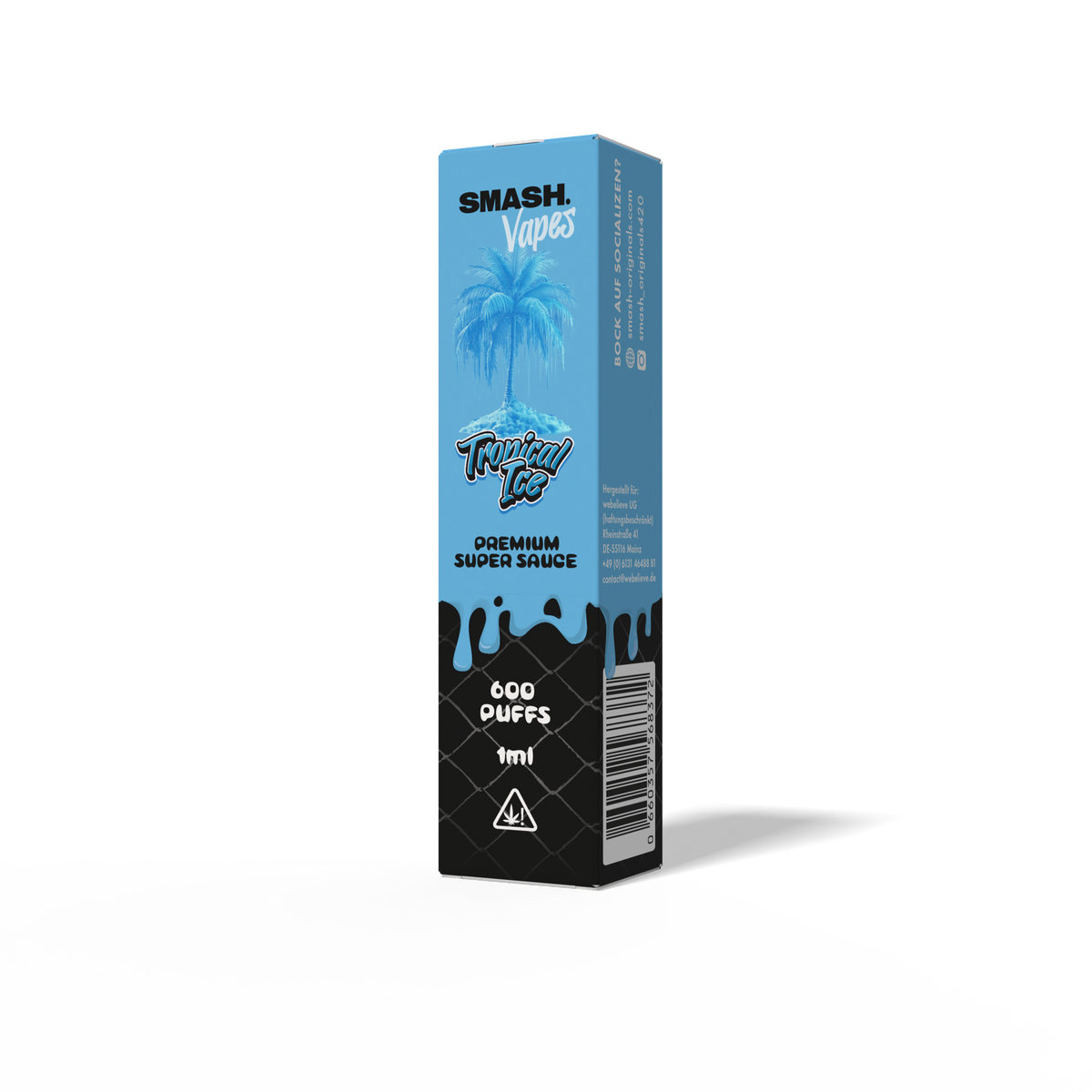 SMASH. Super Sauce Vape – Tropical Ice (10er VE)