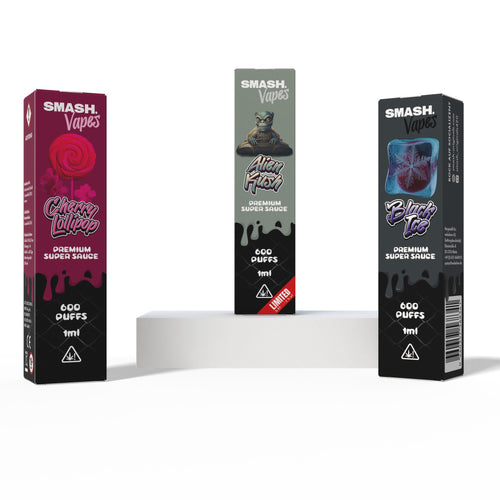 SMASH Probepaket mit Cherry Lollipop, Alien Kush und Black Ice